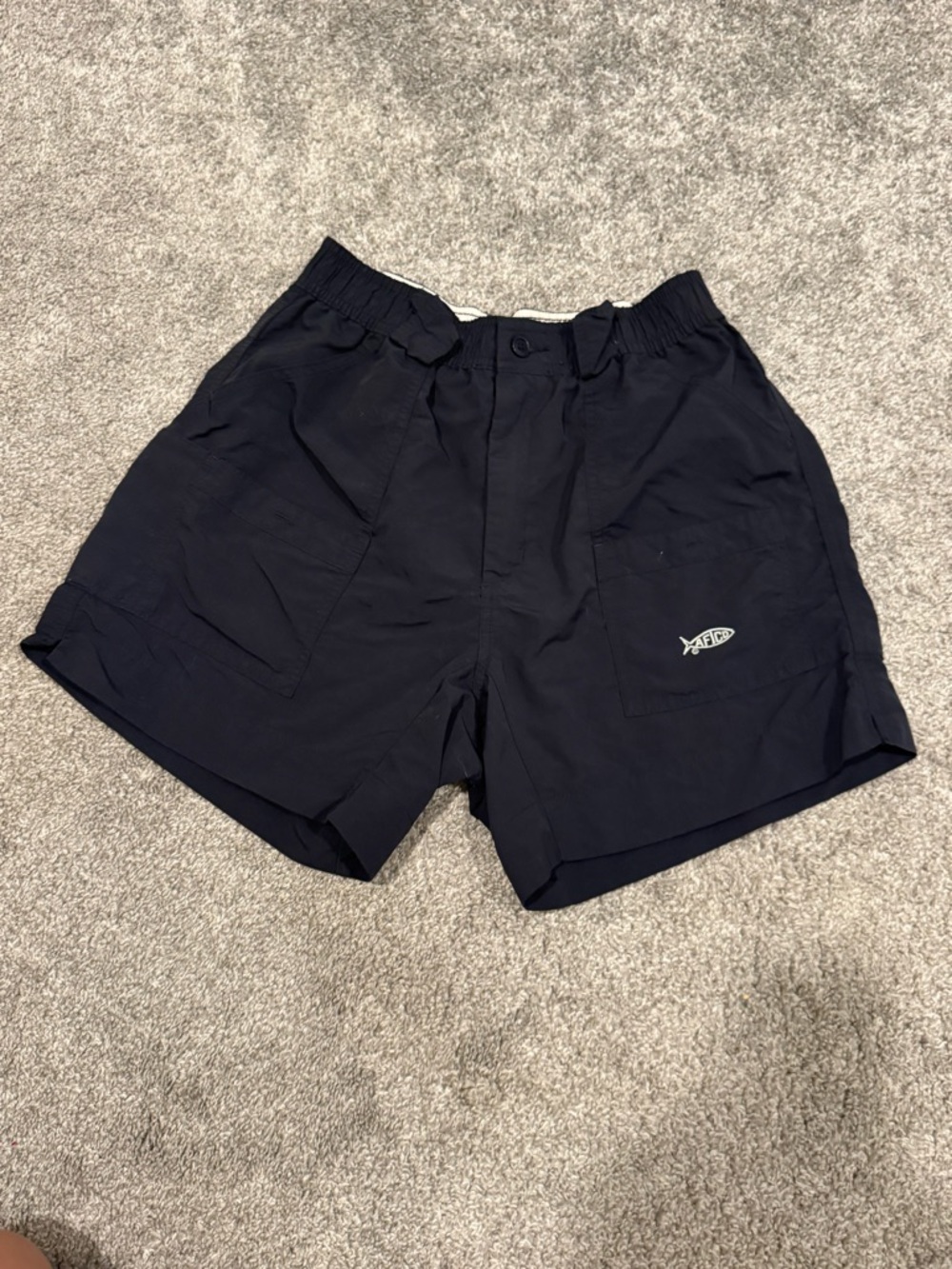 Aftco 🐠 | Men's Black Fishing Shorts